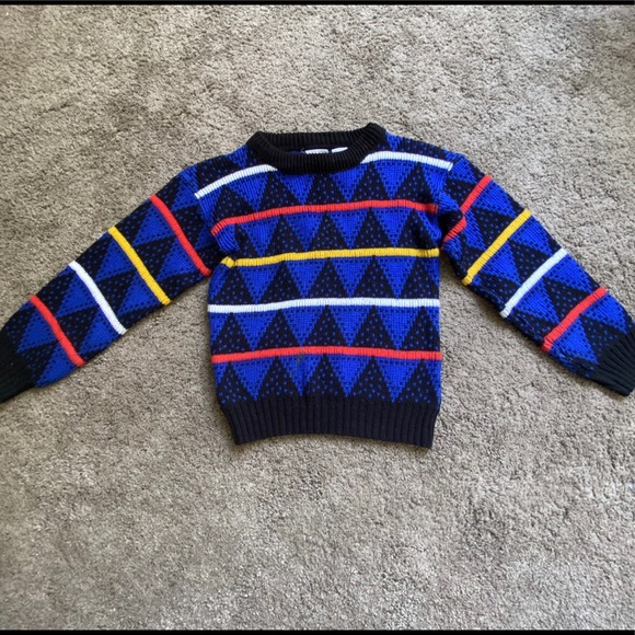 Vintage Other - 🔵🔴 VINTAGE PATTERNED SWEATER 🔴🔵